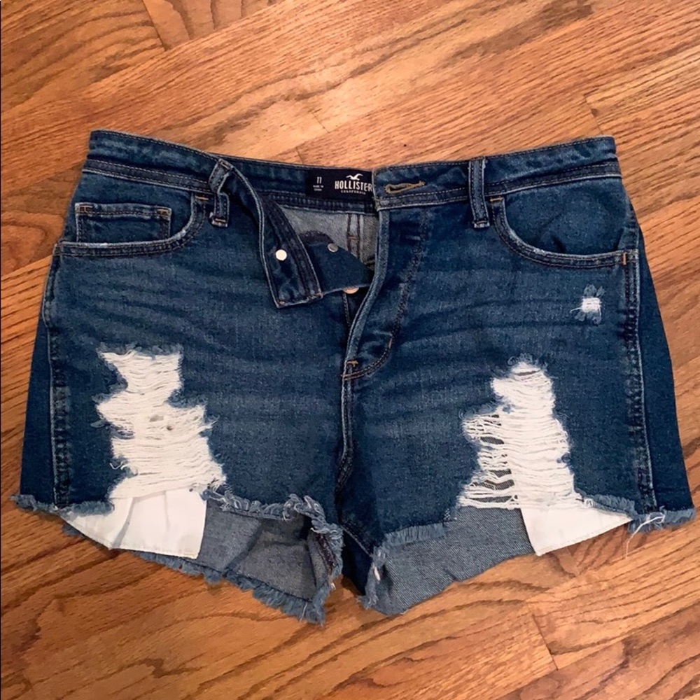 High rise boyfriend short